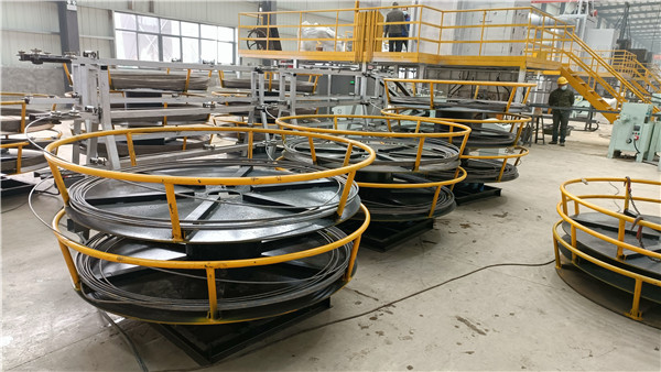 黃銅桿水平連鑄打圈生產(chǎn)線